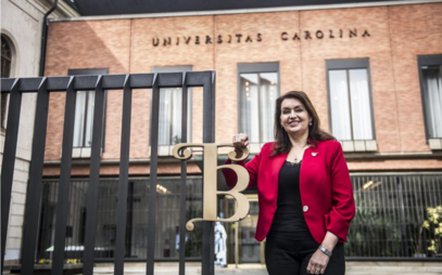 Forbes CZ: CU's rector among most influential women