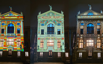 The Museum of Prague Comes to Life Thanks to AI Video Mapping by a FIT CTU Student