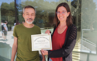 Scientist from FIT CTU and her colleagues received an award at IWOCA 2025 conference