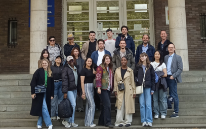 Students from the prestigious Inholland University of Applied Sciences visited VŠE