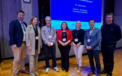 Rector of Charles University meets Nobel laureate at University of Massachusetts Amherst