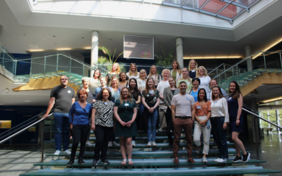 International Office hosted representatives from 18 countries