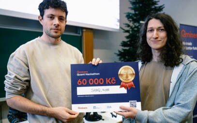 FIT CTU student member of the winning team in the Qminers Quant Hackathon 2024