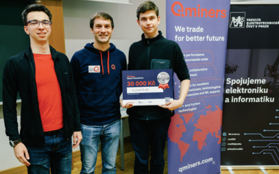 FIT CTU Students Take Second Place in the Qminers Quant Hackathon