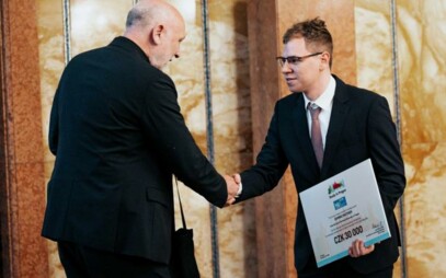 The extraordinary scholarship of Prof. Vlček for the academic year 2025/2026 was awarded to Dominik Pastorek, a student at CTU FIT.