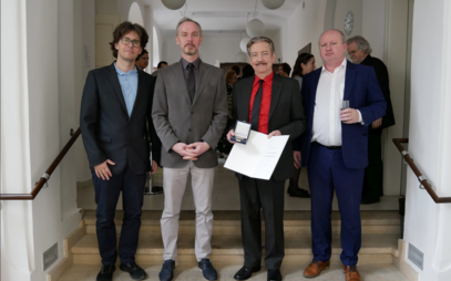 Doc. Hans Rainer Sepp received The Jan Patočka Memorial Medal