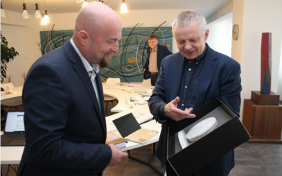 The Very First Rector’s Award for Strengthening the UWB’s Reputation Abroad was Given to Jan Záhořík