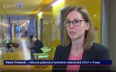 Petra Trnková from FNSPE is the face of a program aimed at attracting promising scientists from abroad