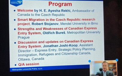Canadian Express Entry System and Research Project Smart Migration in the Czech Republic