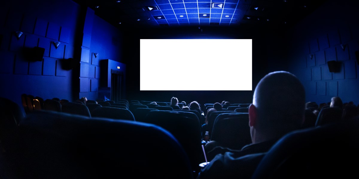 Students in cinema