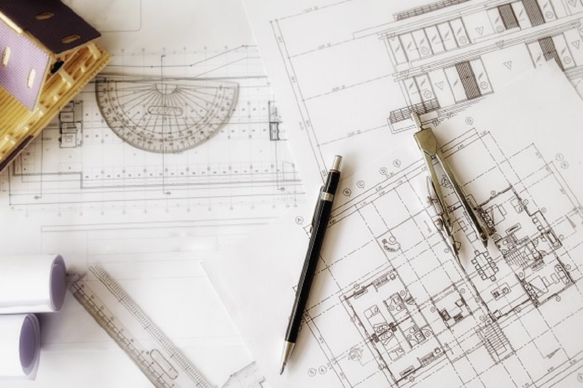image-engineering-objects-workplace-top-view-construction-concept-engineering-tools-vintage-tone-retro-filter-effect-soft-focus-selective-focus_1418-470