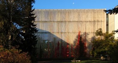 Studenti někdy budově knihovny Filozofické fakulty říkají „bambusová chýše“. Pravdou je, že budova byla oceněna v několika architektonických soutěžích.