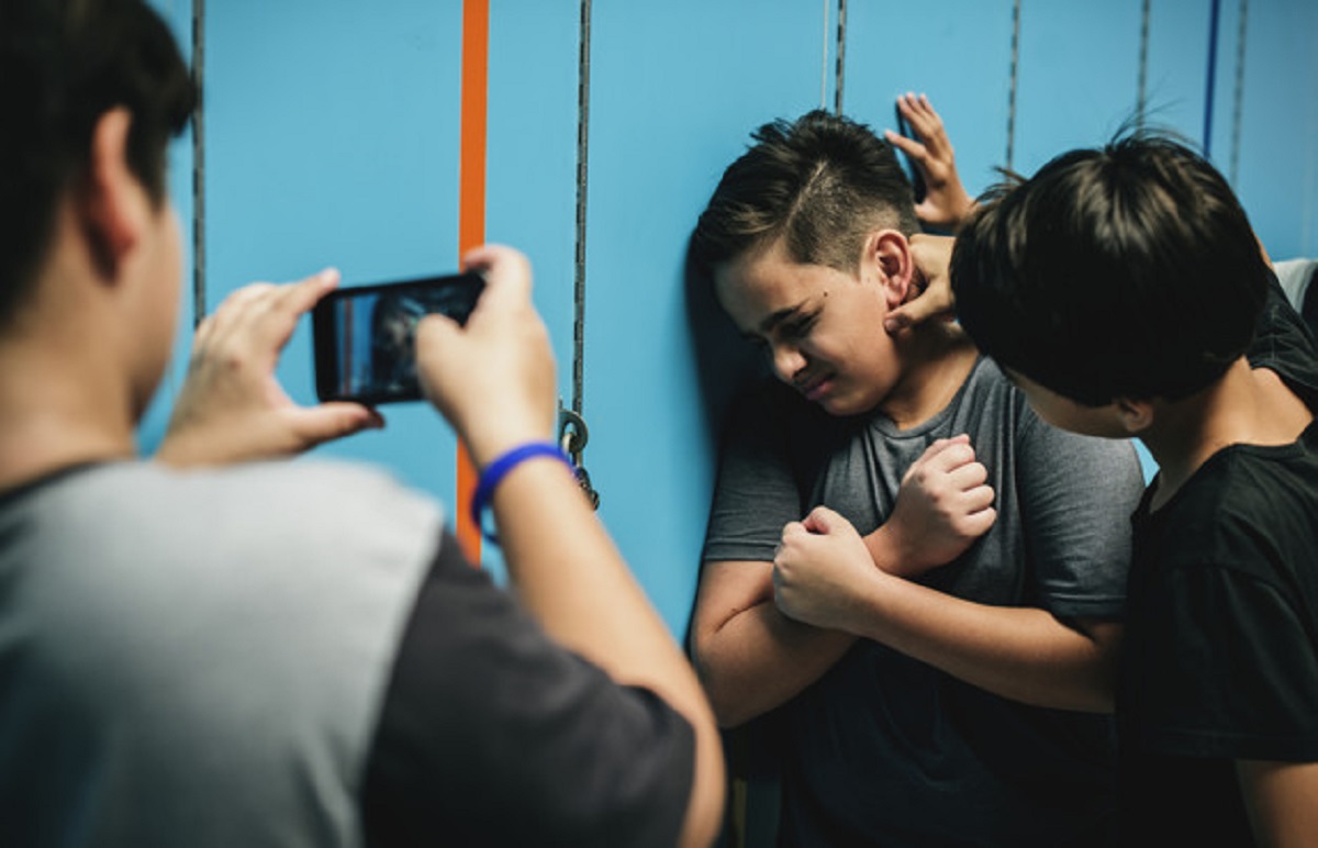 Bullying in the hallway