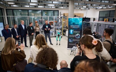 Na VŠB-TUO je první humanoidní robot