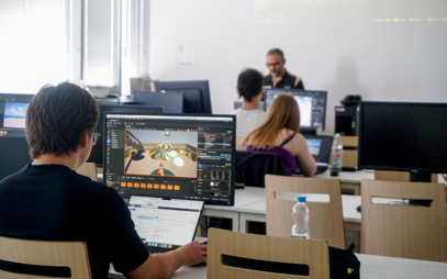 Studenti FIT ČVUT si vyzkoušeli Unreal Engine 5 pod vedením odborníka z Purdue University