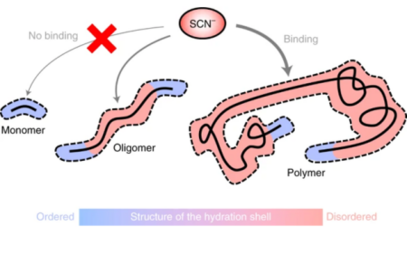 Jde rozpustit jen kousek molekuly?