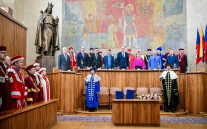 Prezident jmenoval novou profesorku a dva nové profesory Ostravské univerzity