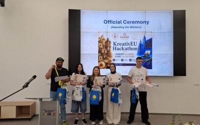 Studenti Ekonomické fakulty JU bodovali na mezinárodním hackathonu v Bulharsku