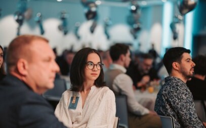 Slavnostní vyhlášení výsledků soutěže Stavby s vůní dřeva