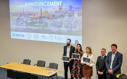 Úspěchy našich studentů v mezinárodním kole Studentské vědecké konference 2025
