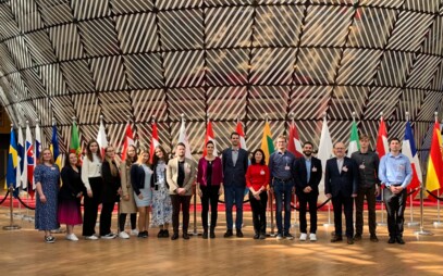 Studenti FMV VŠE navštívili v rámci inovačního týdne Brusel