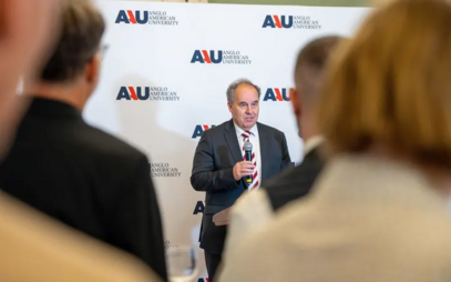 Statement by the President of Anglo-American University to students of Prague City University