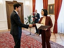 Náš student na stáži v Poslanecké sněmovně