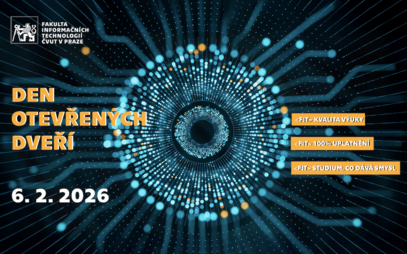 Den otevřených dveří na FIT ČVUT – 6. 2. 2026