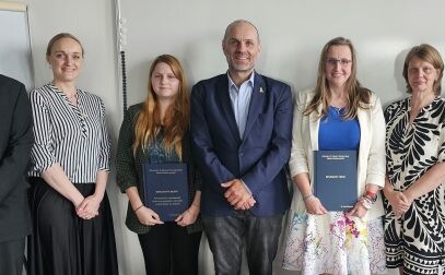 FŽP má první úspěšné absolventky magisterského studijního programu Obnova krajiny. Gratulujeme!