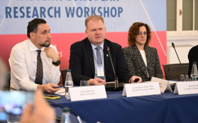 Děkan PEF MENDELU vystoupil s přednáškou v Centrální bance Albánie