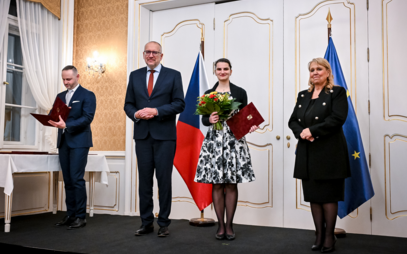 Daniela Opočenská z KM získala ocenění od ministra školství