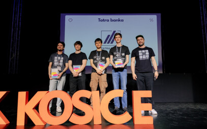 Tým z FIT ČVUT uspěl na Hack Košice 2026 a získal hned dvě ocenění