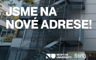 Sting se spolu s NEWTON University stěhuje do Machovy budovy v Technologickém parku