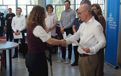 Studentka Ústavu matematiky a statistiky uspěla ve finále SVOČ