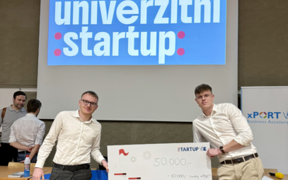 Studenti Fakulty ekonomické zvítězili v soutěži univerzitních startupů. Uspěli s chytrou židlí