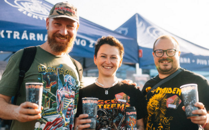 Pivovar Elektrárna & Iron Maiden uvádí ležák Trooper Saturn