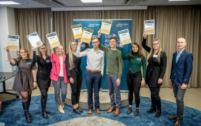 Absolvent MÚVS Lukáš Vávra byl oceněn v soutěži diplomových prací Cena Atlas Copco Services