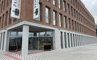 Nový kampus Panevropské univerzity ve Vysočanech je zkolaudován