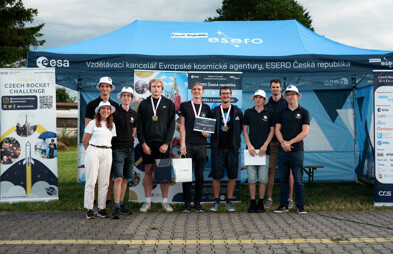 Náš tým CTU Space Research byl na Czech Rocket Challenge úspěšný!