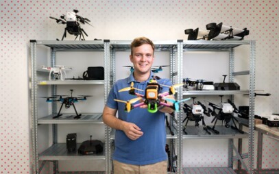 Tady můžeš začít: Vždy se najde někdo, kdo poradí, říká student FEKT VUT