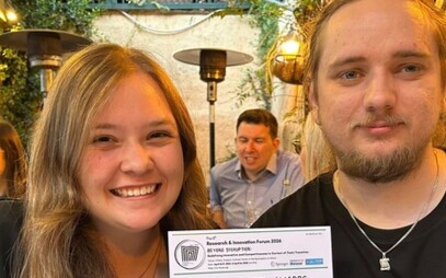 ZČU si odvezla ocenění z Athén. Na mezinárodním fóru uspěl student Fakulty strojní