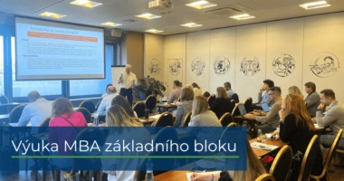 Podzimní výuka MBA základního bloku