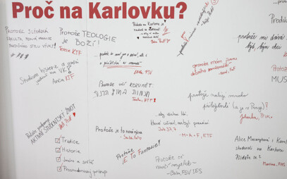 Proč studovat na Karlovce