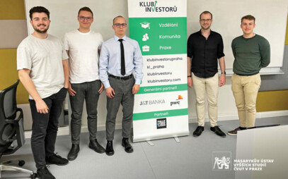 Působení studentské organizace Klub investorů na MÚVS