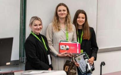 Naše studentky triumfovaly v soutěži Company Culture Competition