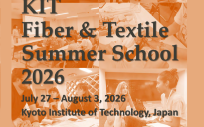 Nabídka letní školy „Vlákna a textilie“ na KIT Japonsko
