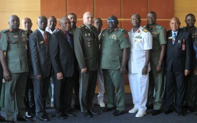 Návšteva Národnej obrannej akadémie Nigérie na AOS