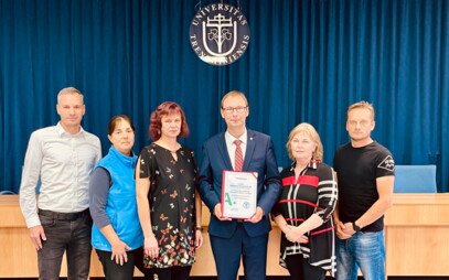 Naša univerzita získala hodnotenie “A+ veľmi zodpovedný obstarávateľ”