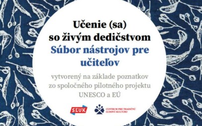 Nová publikácia Učenie (sa) so živým dedičstvom