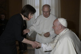 Prof. Hrabovec súčasťou osobitnej audiencie členov Pápežského výboru pre historické vedy